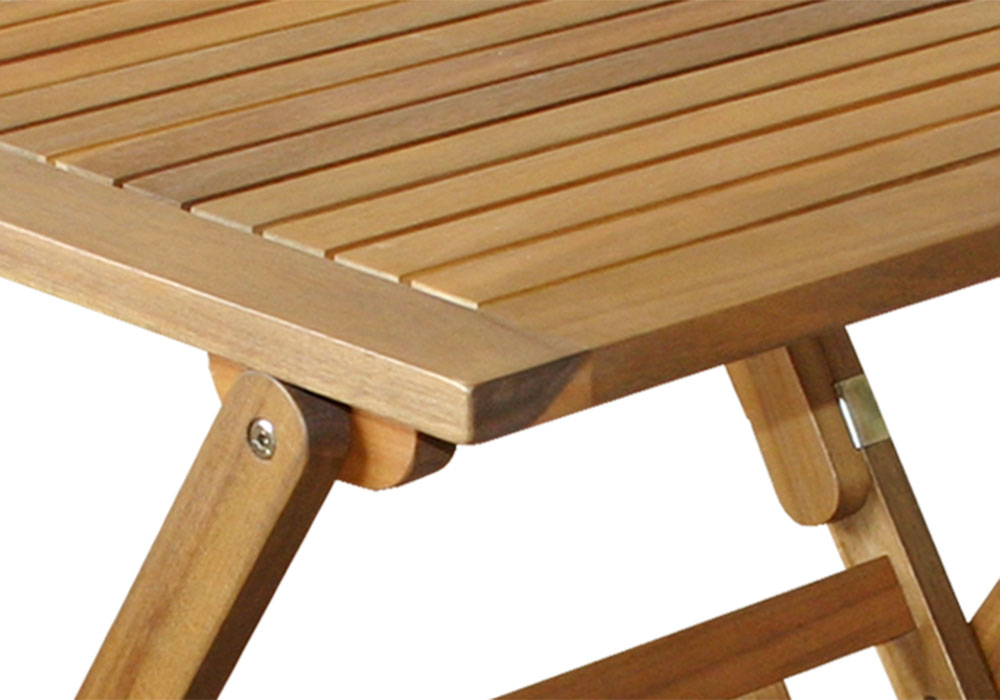 EAZY SQUARE FOLDING TABLE 60 x 60 x 72 CM