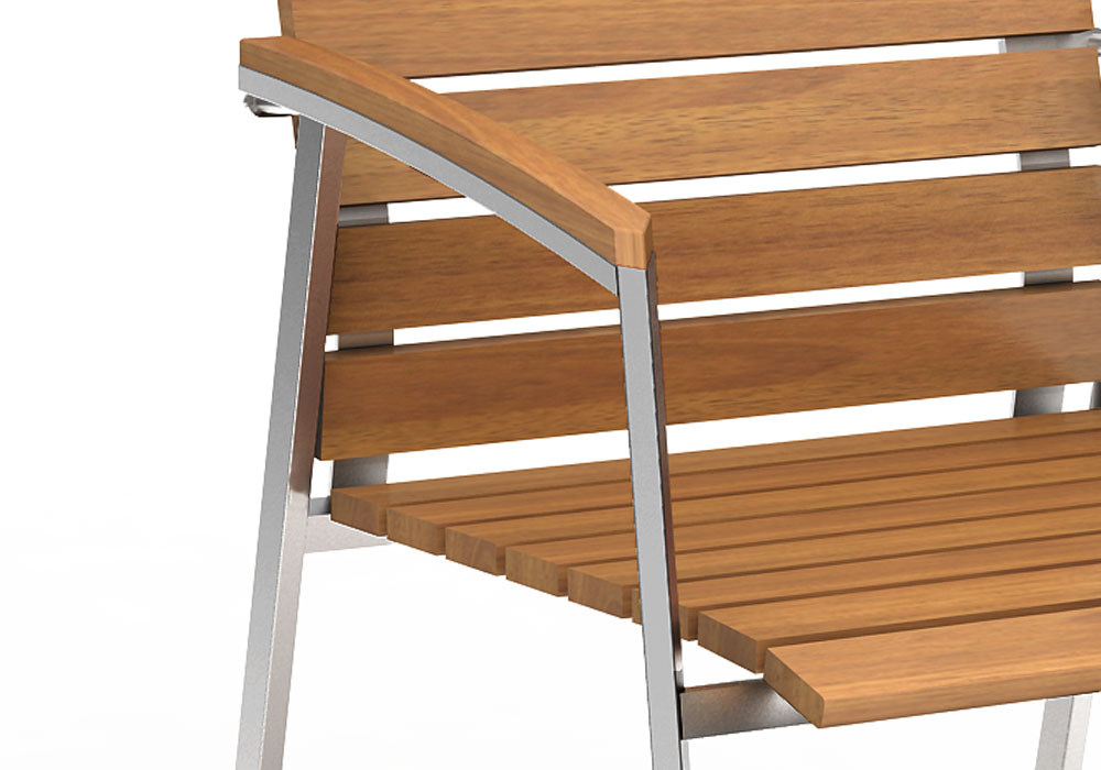 BONDI STACKING ARMCHAIR / 02